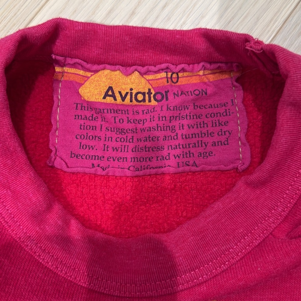Aviator Nation Crew Neck 10 - Picture 5 of 6